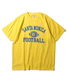 HOUSTON（ヒューストン）の「HOUSTON ピグメントプリントTシャツ(SANTA MONICA)（Tシャツ/カットソー）」