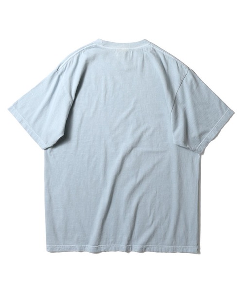 HOUSTON(ヒューストン)の「HOUSTON ピグメントプリントTシャツ(SANTA MONICA)(Tシャツ/カットソー・メンズ・ブラック/ブルー/イエロー・X-LARGE/LARGE/MEDIUM/XX-LARGE)」の7枚目の写真