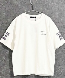THE CASUAL（カジュアル）の「グラフィックプリント オーバーサイズ Tシャツ（Tシャツ/カットソー）」