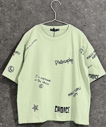 THE CASUAL（カジュアル）の「グラフィックプリント オーバーサイズ Tシャツ（Tシャツ/カットソー）」