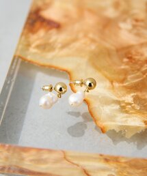 GALLARDAGALANTE | コンビバロックパールピアス(ピアス(両耳用))