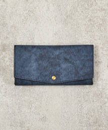 com-ono（コムォノ）の「com-ono コモノ / PUEBLO LEATHER LONG WALLET プエブロレザーを使用した小さい長財布 ほぼ一万円札サイズ / SLIM-008pb（財布）」