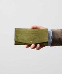 com-ono（コムォノ）の「com-ono コモノ / PUEBLO LEATHER LONG WALLET プエブロレザーを使用した小さい長財布 ほぼ一万円札サイズ / SLIM-008pb（財布）」