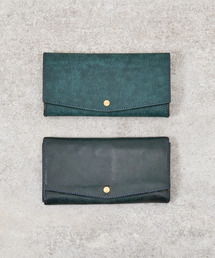 com-ono（コムォノ）の「com-ono コモノ / PUEBLO LEATHER LONG WALLET プエブロレザーを使用した小さい長財布 ほぼ一万円札サイズ / SLIM-008pb（財布）」