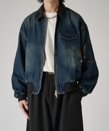 Lui's（ルイス）の「デニムMA-1（MA-1）」