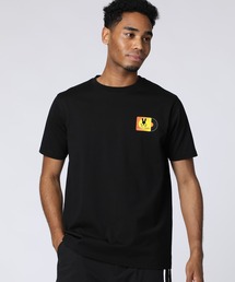 ヴィンテージライク レコードバックプリントTシャツ