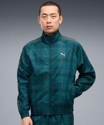 PUMA（プーマ）の「PUMA/プーマ ジャージ トラックジャケット チェック柄 T7 リラックスド タータン ウーブン セットアップ対応 639061（その他アウター）」