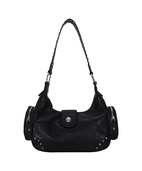 ASON(アズオン)の「MOTE STUD BAG / BLACK(ショルダーバッグ・レディース・その他・FREE)」の2枚目の写真