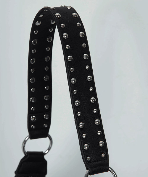 ASON(アズオン)の「MOTE STUD BAG / BLACK(ショルダーバッグ・レディース・その他・FREE)」の7枚目の写真