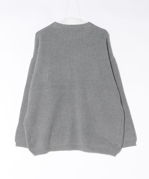 Leyline（レイライン）の「【Leyline】pocket sweater（ニット/セーター・メンズ・グレー/ブルー・MEDIUM/LARGE）」の9枚目の写真