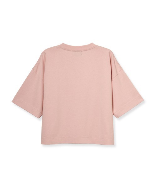 Barbour(バブアー)の「クロップドロゴ Tシャツ(Tシャツ/カットソー・レディース・ピンク/ミント/ブラック/ホワイト/イエロー・MEDIUM/SMALL)」の11枚目の写真