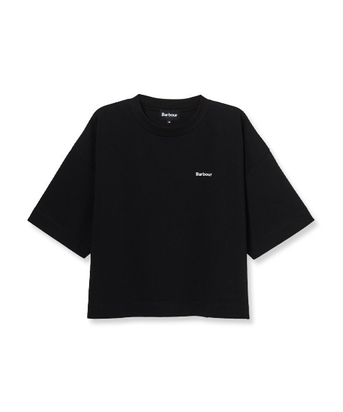 Barbour(バブアー)の「クロップドロゴ Tシャツ(Tシャツ/カットソー・レディース・ピンク/ミント/ブラック/ホワイト/イエロー・MEDIUM/SMALL)」の14枚目の写真