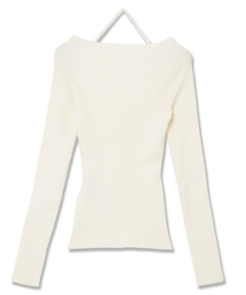 Guess(ゲス)の「MEGHAN Sweater セーター ニット(ニット/セーター・レディース・クリーム/ブラック/ライトピンク・X-SMALL/SMALL/MEDIUM/LARGE)」の4枚目の写真