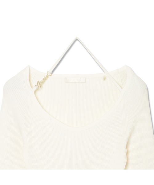 Guess(ゲス)の「MEGHAN Sweater セーター ニット(ニット/セーター・レディース・クリーム/ブラック/ライトピンク・X-SMALL/SMALL/MEDIUM/LARGE)」の7枚目の写真
