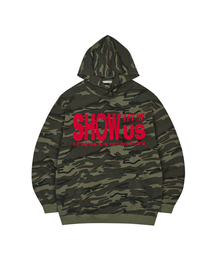 SH SHOW US HOODIE(KHAKI)