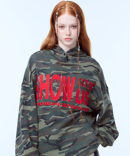 LUVISTRUE（ラヴイズトゥルー）の「SH SHOW US HOODIE(KHAKI)（パーカー・レディース・その他・FREE）」の12枚目の写真