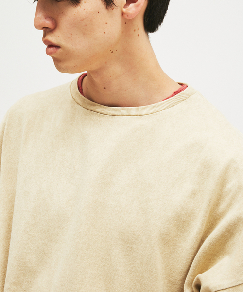 JOURNAL STANDARD J.S HOMESTEAD(ジャーナルスタンダードホームステッド)の「J.S.Homestead / オーバーラージ ポンチョ ショートスリーブ Tシャツ(Tシャツ/カットソー・メンズ・チャコールグレー/ベージュ/ブラック/コバルトブルー・FREE)」の20枚目の写真