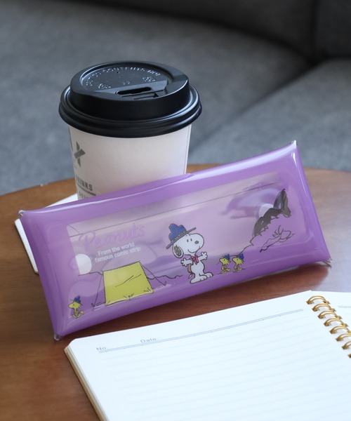 SNOOPY スヌーピー クリアマルチケース Lサイズ スリム（その他雑貨