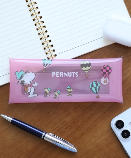 SNOOPY スヌーピー クリアマルチケース Lサイズ スリム（その他雑貨