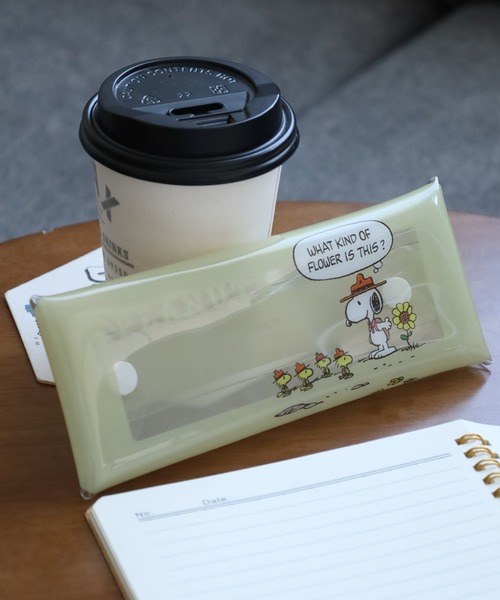 SNOOPY スヌーピー クリアマルチケース Lサイズ スリム（その他雑貨