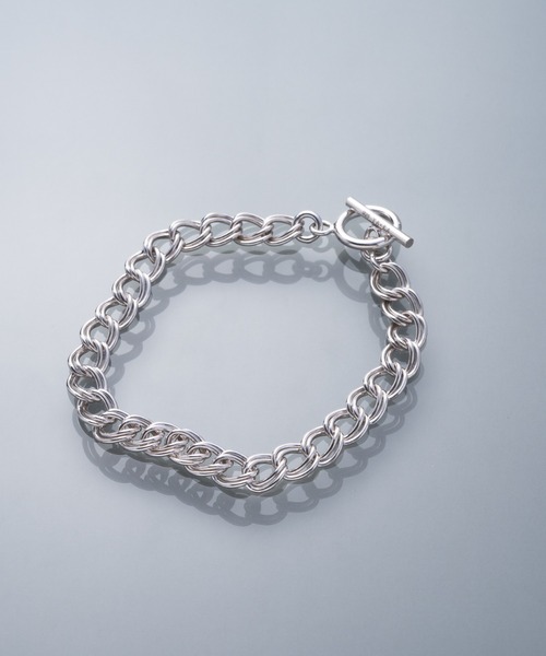 YArKA/ヤーカ】double Loop chain bracelet [SICA14] / ダブルループ