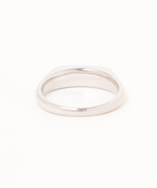 TOM WOOD（トムウッド）の「【TOMWOOD(トムウッド)】Mario Ring Larvikite シルバーリング 指輪　ラルビカイト（リング・メンズ・シルバー・62/60/58/56）」の2枚目の写真