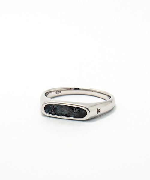 TOM WOOD(トムウッド)の「【TOMWOOD(トムウッド)】Mario Ring Larvikite シルバーリング 指輪 ラルビカイト(リング・メンズ・シルバー・62/60/58/56)」の3枚目の写真