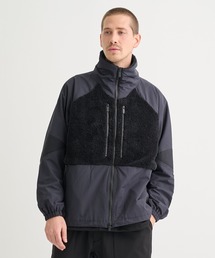 WHITE MOUNTAINEERING(�z���C�g�}�E���e�j�A�����O)�́yWhite Mountaineering�z�ʒ�BLK FLEECE BLOUSON(�u���]��)