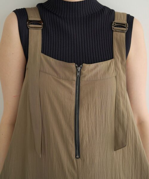Editt by YECCA VECCA(エディットバイイェッカヴェッカ)の「【適ON】COOLコクーンサロペット【セットアップ対応】(サロペット/オーバーオール・レディース・カーキ/チャコールグレー/ブラック・FREE)」の17枚目の写真