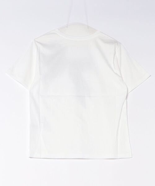 STRAWBERRY-FIELDS(ストロベリーフィールズ)の「ソフティースムース_リボンプリントTシャツ(Tシャツ/カットソー・レディース・オフホワイト・2)」の9枚目の写真