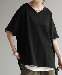 選べるネック 綿100%Tシャツ