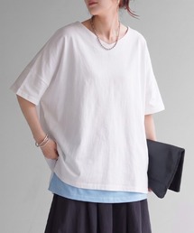 選べるネック 綿100%Tシャツ