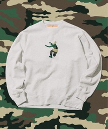 UNION(UNION TOKYO) | UNION TOKYO CAMO FRONTMAN CREW WDLND ユニオントーキョー スウェット(スウェット)