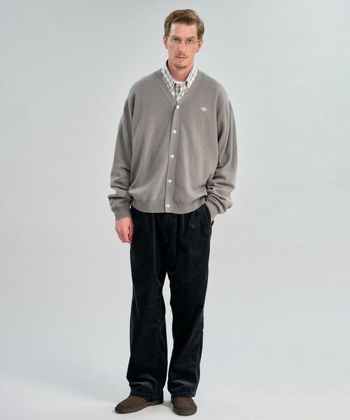 DANTON(ダントン)の「DANTON | コーデュロイ イージーストレートパンツ MEN(その他パンツ・メンズ・チャコール/ブルー/ブラウン・42/40)」の4枚目の写真