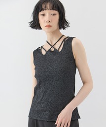 MURRAL（ミューラル）の「【MURRAL/ミューラル】Glitter ivy tank/グリッターアイビータンク（タンクトップ）」