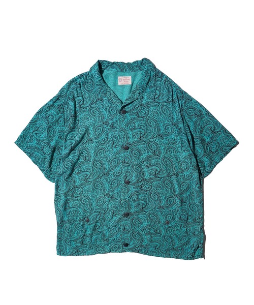 TOWNCRAFT(タウンクラフト)の「TOWNCRAFT / PRINTED BEACH SHIRT(シャツ/ブラウス・メンズ・グリーン/グレー・MEDIUM/SMALL/LARGE)」の2枚目の写真