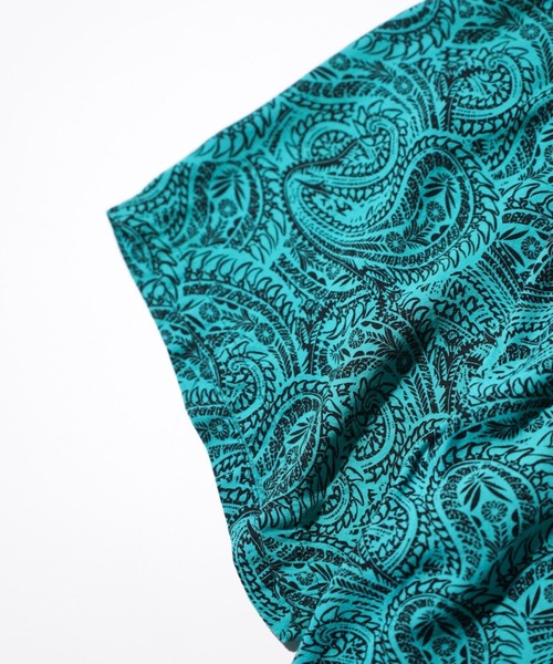 TOWNCRAFT(タウンクラフト)の「TOWNCRAFT / PRINTED BEACH SHIRT(シャツ/ブラウス・メンズ・グリーン/グレー・MEDIUM/SMALL/LARGE)」の5枚目の写真