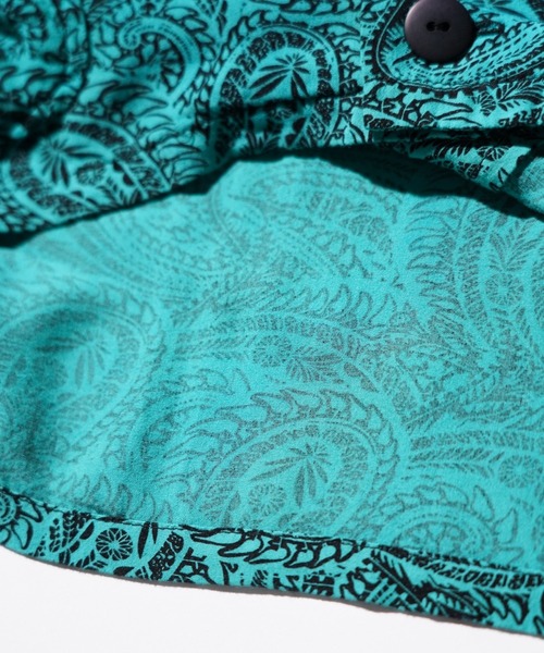 TOWNCRAFT(タウンクラフト)の「TOWNCRAFT / PRINTED BEACH SHIRT(シャツ/ブラウス・メンズ・グリーン/グレー・MEDIUM/SMALL/LARGE)」の7枚目の写真