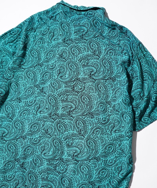 TOWNCRAFT(タウンクラフト)の「TOWNCRAFT / PRINTED BEACH SHIRT(シャツ/ブラウス・メンズ・グリーン/グレー・MEDIUM/SMALL/LARGE)」の8枚目の写真