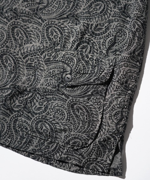 TOWNCRAFT(タウンクラフト)の「TOWNCRAFT / PRINTED BEACH SHIRT(シャツ/ブラウス・メンズ・グリーン/グレー・MEDIUM/SMALL/LARGE)」の12枚目の写真