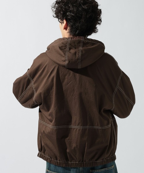 niko and...(ニコアンド)の「リバーシブルフードカモブルゾン(ブルゾン・メンズ・ブラック/ブラウン・MEDIUM/LARGE)」の14枚目の写真