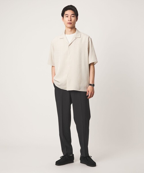 green label relaxing（グリーンレーベルリラクシング）の「SHIELDRY ワイド ユーティリティー イージー パンツ W2 -伸縮性・UVカット・遮熱-（その他パンツ・メンズ・グレー系/ダークグレー/モカ・L/S/XL/M）」の10枚目の写真