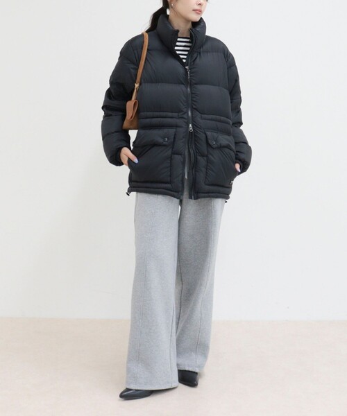 TAION（タイオン）の「《別注》【TAION/タイオン】MOUNTAIN PACKABLE VOLUME DOWN JK ダウンジャケット（ダウンジャケット/コート・レディース・ブラック/ダークブラウン/チャコールグレー/ライトグレー・38/36）」の20枚目の写真