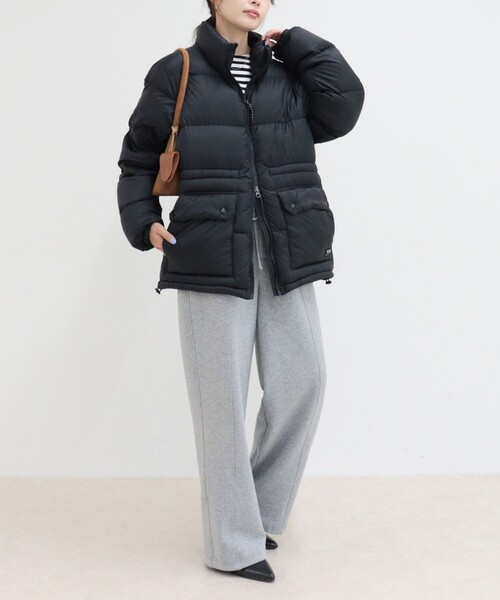 TAION（タイオン）の「《別注》【TAION/タイオン】MOUNTAIN PACKABLE VOLUME DOWN JK ダウンジャケット（ダウンジャケット/コート・レディース・ブラック/ダークブラウン/チャコールグレー/ライトグレー・38/36）」の22枚目の写真