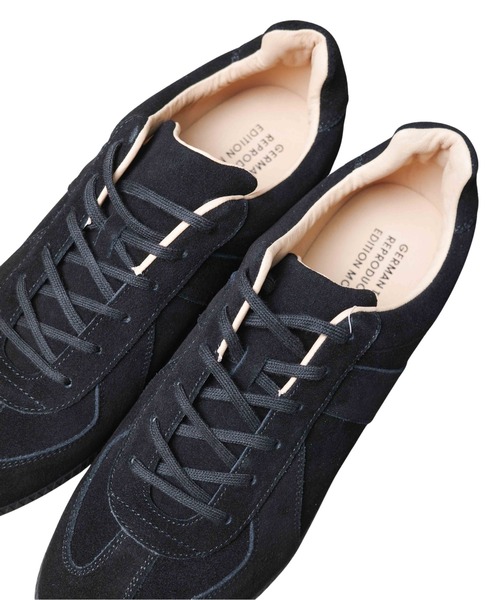 GERMAN TRAINER（ジャーマントレーナー）の「【RE】【GERMAN TRAINER】Suede / ジャーマントレーナースエードモデル（スニーカー・メンズ・ブラック・37/36/38/44/43/42/41/40/39）」の18枚目の写真