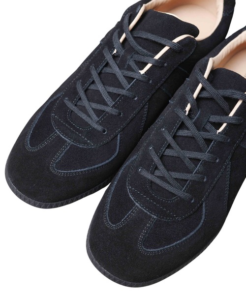 GERMAN TRAINER（ジャーマントレーナー）の「【RE】【GERMAN TRAINER】Suede / ジャーマントレーナースエードモデル（スニーカー・メンズ・ブラック・37/36/38/44/43/42/41/40/39）」の19枚目の写真