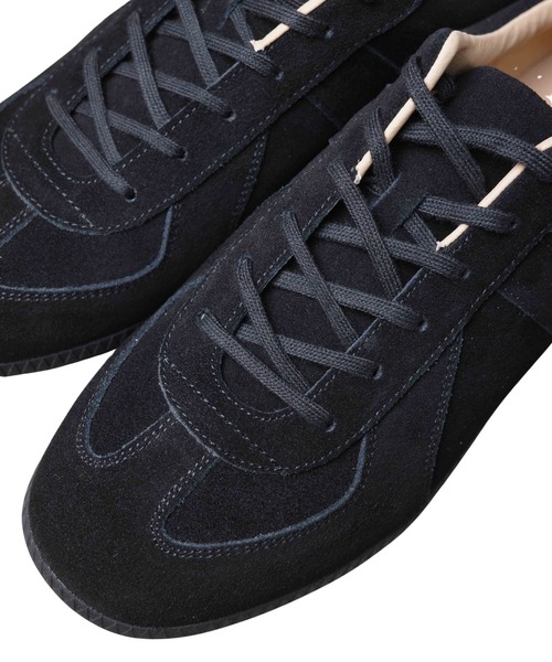 GERMAN TRAINER（ジャーマントレーナー）の「【RE】【GERMAN TRAINER】Suede / ジャーマントレーナースエードモデル（スニーカー・メンズ・ブラック・37/36/38/44/43/42/41/40/39）」の8枚目の写真