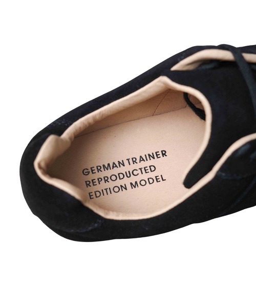 GERMAN TRAINER（ジャーマントレーナー）の「【RE】【GERMAN TRAINER】Suede / ジャーマントレーナースエードモデル（スニーカー・メンズ・ブラック・37/36/38/44/43/42/41/40/39）」の11枚目の写真