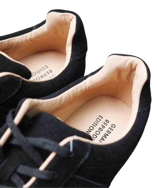 GERMAN TRAINER（ジャーマントレーナー）の「【RE】【GERMAN TRAINER】Suede / ジャーマントレーナースエードモデル（スニーカー・メンズ・ブラック・37/36/38/44/43/42/41/40/39）」の13枚目の写真