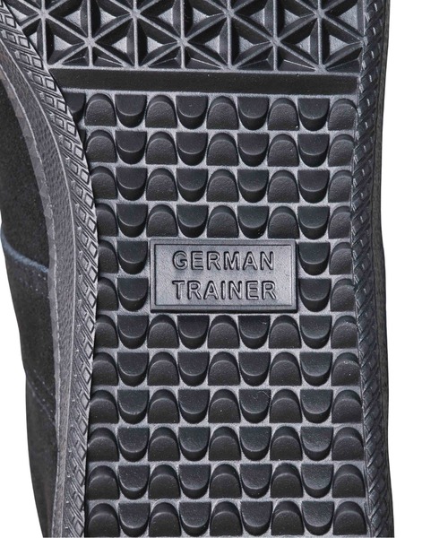 GERMAN TRAINER（ジャーマントレーナー）の「【RE】【GERMAN TRAINER】Suede / ジャーマントレーナースエードモデル（スニーカー・メンズ・ブラック・37/36/38/44/43/42/41/40/39）」の2枚目の写真